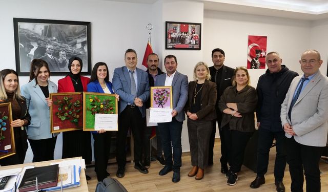 Belediye çalışanları,daha temiz bir çevre için yarıştı