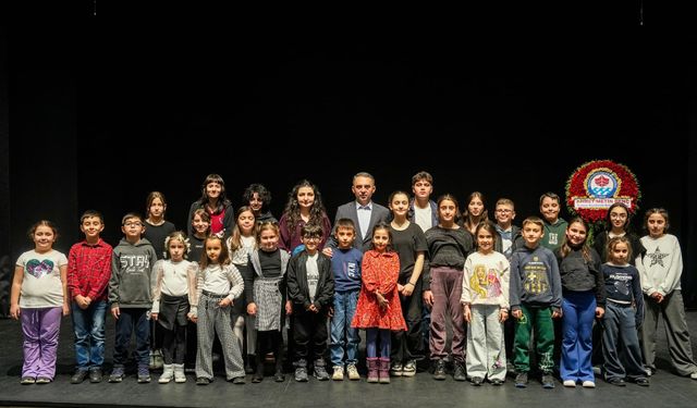 Büyükşehir'den çocukların sanatsal gelişimine katkı