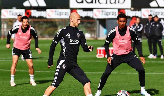 Beşiktaş’ta Trabzonspor maçı hazırlıkları devam etti