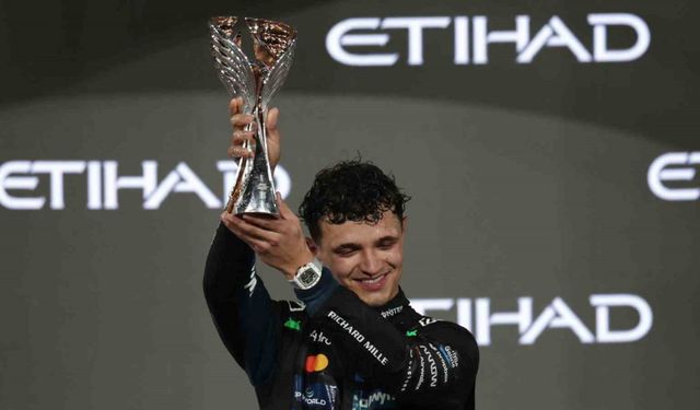 Formula 1’de şampiyon Lando Norris