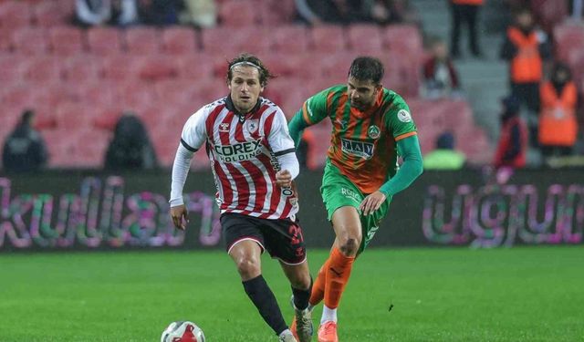 Trendyol Süper Lig: Samsunspor: 1 - Alanyaspor: 1 (Maç sonucu)