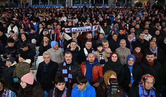 Trabzonspor ortak paydasında örnek bir teşkilat duruşu