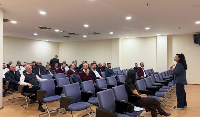 Büyükşehir'in toplu taşıma personeline eğitim