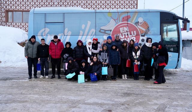 Koruma altındaki çocuklara unutulmaz bir gün