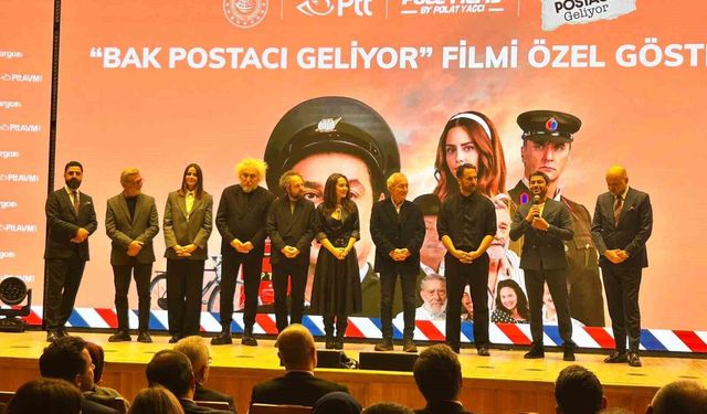 Bakan Uraloğlu: 'Teşkilatımızın, 186. yılında 'Bak Postacı Geliyor' filmini seyretmiş olmaktan mutluluk duydum'