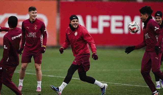 Galatasaray, Trabzonspor maçı hazırlıklarına devam etti