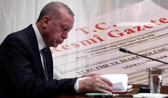 Üst düzey kamu atamaları Resmî Gazete’de
