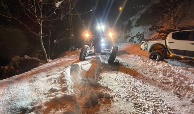 Kapalı bulunan 133 mahalle yolundan 84'ü ulaşıma açıldı