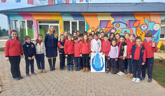 Çilekli Düşler Köyü Yaşam Merkezi'ne öğrenciler yoğun ilgi gösterdi