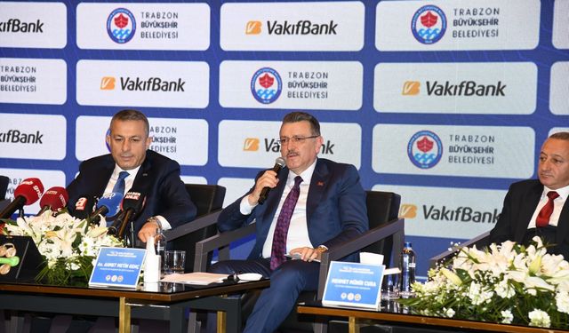 VakıfBank Uluslararası Trabzon Yarı Maratonu'nun tanıtım toplantısı yapıldı