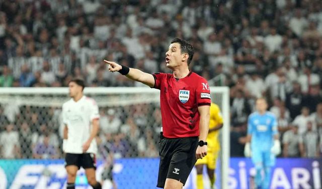 Trabzonspor - Fenerbahçe maçının hakemi Halil Umut Meler oldu