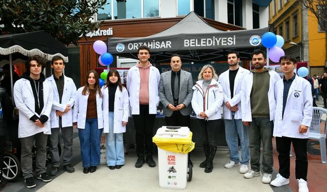 Atık ilaç tehlikesi Ortahisar'da anlatıldı