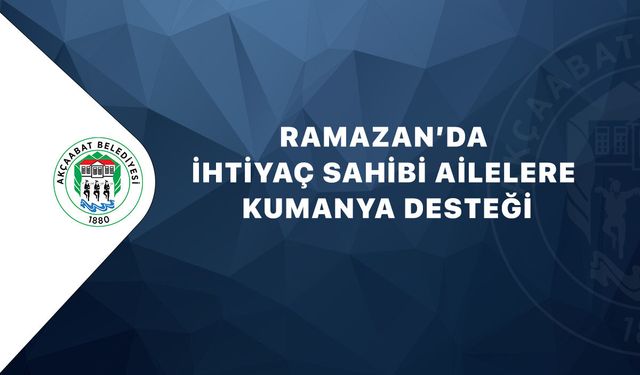 Akçaabat Belediyesi'nden ihtiyaç sahiplerine kumanya desteği