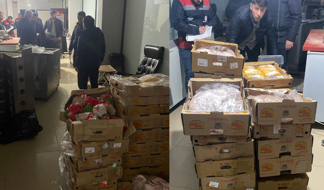 Trabzon'da tavuk eti deposundaki bozuk ürün ele geçirildi