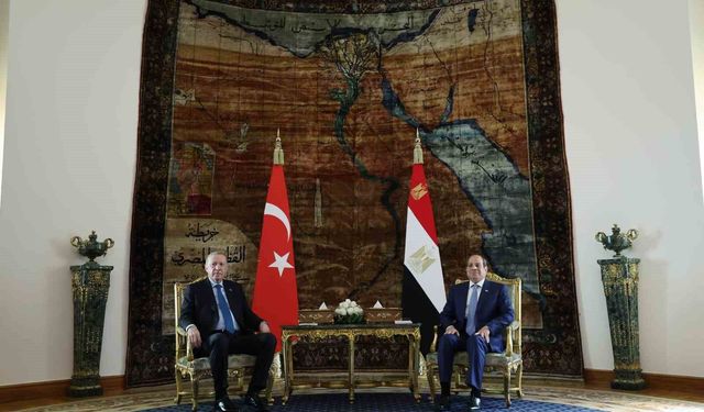 Erdoğan, Sisi ile görüştü