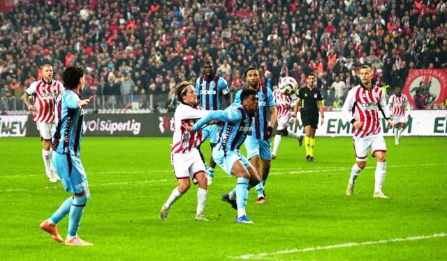 Trendyol Süper Lig: Samsunspor: 0 - Trabzonspor: 3 (Maç sonucu)