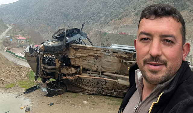 Otomobil uçuruma yuvarlandı: 1 ölü