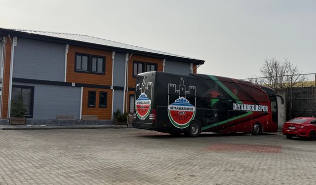 Yasa dışı bahis operasyonu kapsamında el konulan Diyarbekirspor'un binası görüntülendi