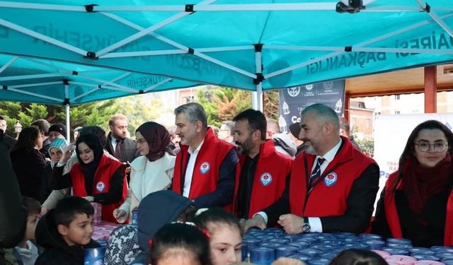 İl Başkanı Mumcu 'Tekne Orucu Programı'nda çocuklarla buluştu