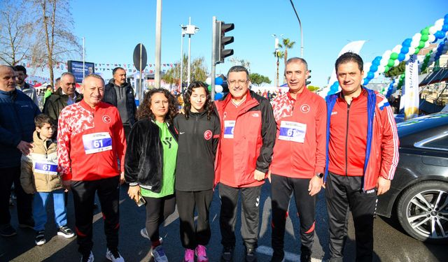 Trabzon'da coşkulu maraton
