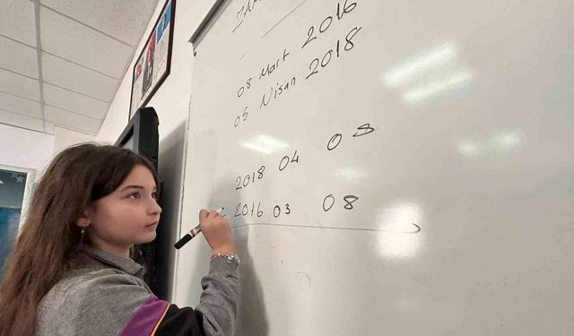 Matematikte dünya birincisi olan Trabzonlu Lina'nın hayali Nobel ödülü