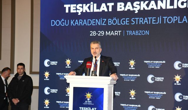 AK Parti Doğu Karadeniz Bölge Strateji Toplantısı başladı