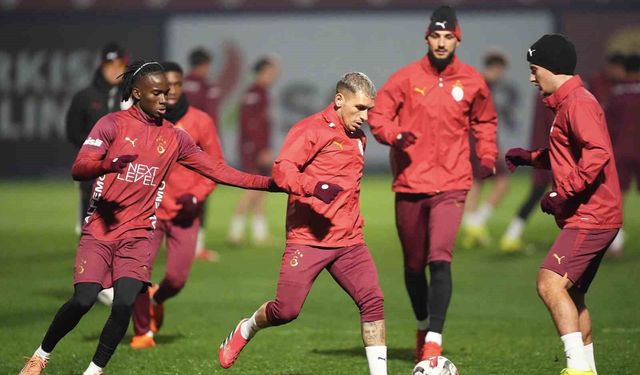 Galatasaray'da Trabzonspor maçı hazırlıkları başladı