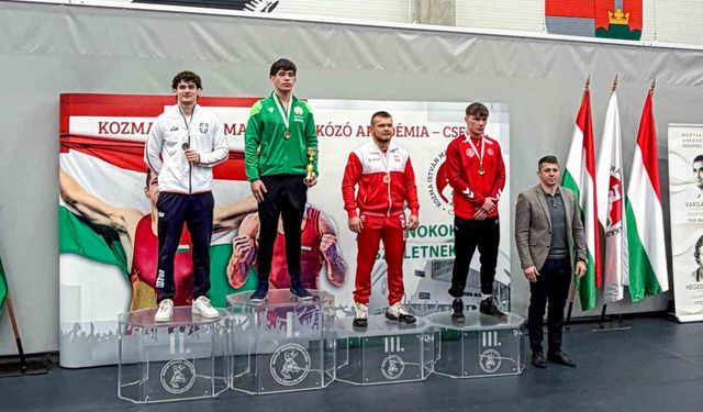 U20 Grekoromen Güreş Milli Takımı şampiyon oldu