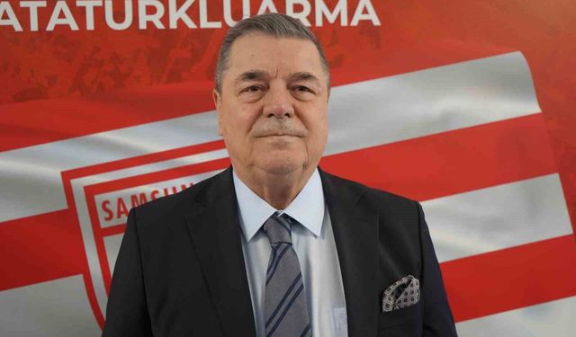 Veysel Bilen: 'Samsunspor'un hedefi kupa finali ve Avrupa'