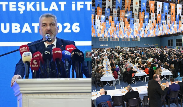 AK Parti Trabzon’da Teşkilat iftarı tam not aldı