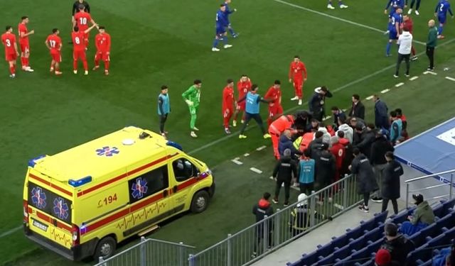 Egemen Korkmaz sahada yığıldı