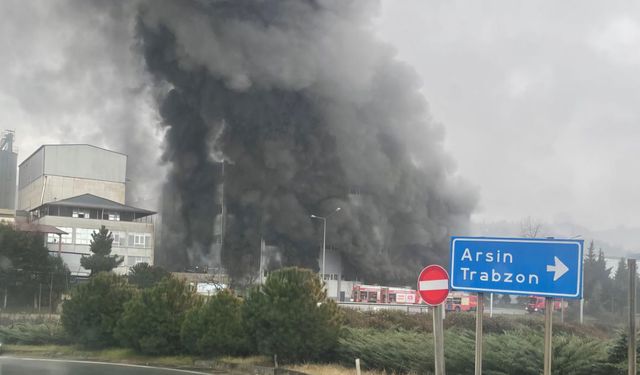 Arsin OSB Yönetim Kurulu Başkanı Sakarya: 'Çok şükür şu anda bir can kaybı yok'