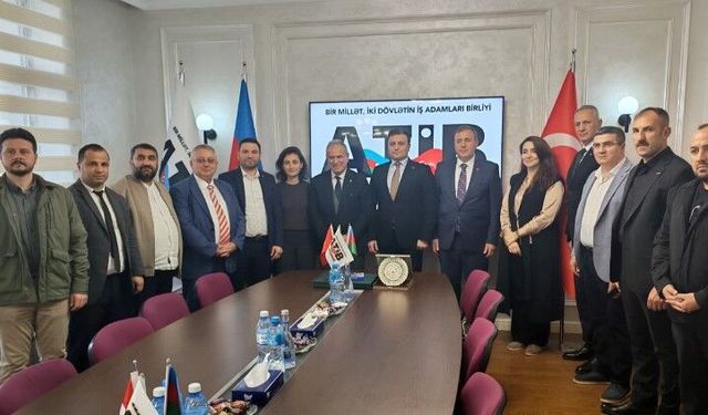 Trabzon heyeti Azerbaycan iş dünyası ile buluştu