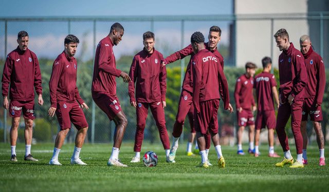 Trabzonspor,RAMS Başakşehir maçı hazırlıklarını sürüyor
