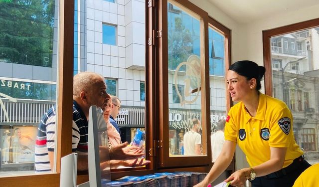 Büyükşehir on binlerce turiste hizmet verdi