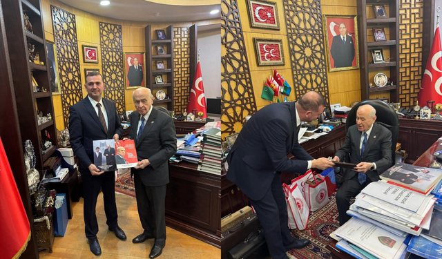Sivrikaya’dan Bahçeli’ye ziyaret: “Talimatlarını aldık"