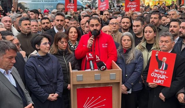 CHP Ankara İl Başkanı Ümit Erkol gözaltına alındı: Suiçmez’den destek mesajı