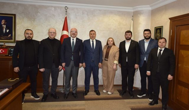 MÜSİAD heyetinden TTSO'ya ziyaret