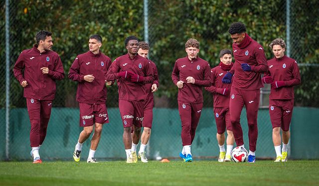 Trabzonspor, Beşiktaş maçı hazırlıklarına başladı