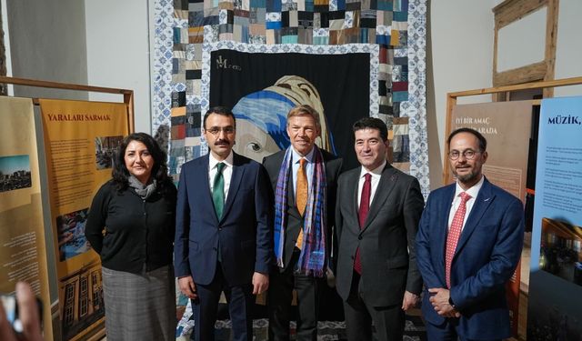 Başkan Kaya Hollanda-Türkiye ortak miras sergisi açılışına katıldı