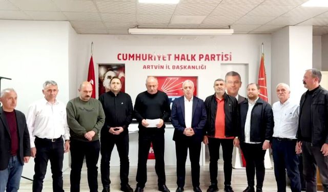 Artvin CHP örgütü’nden “Mutlak Butlan” tepkisi