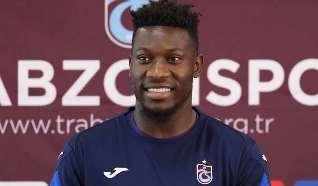 Andre Onana'dan Trabzonspor'a veda mesajı
