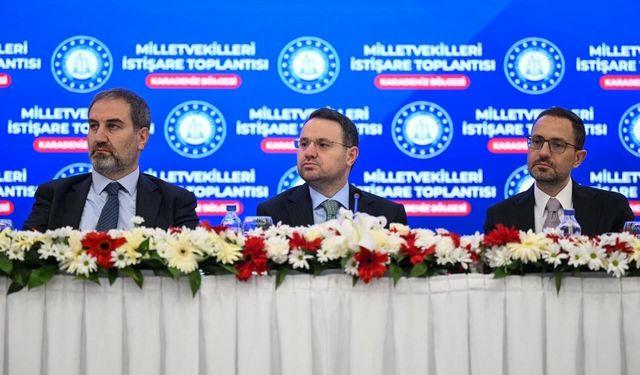 Adalet Bakanı Gürlek, Karadeniz Bölgesi milletvekilleriyle bir araya geldi