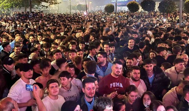 Trabzon'da Türkiye Kupası coşkusu