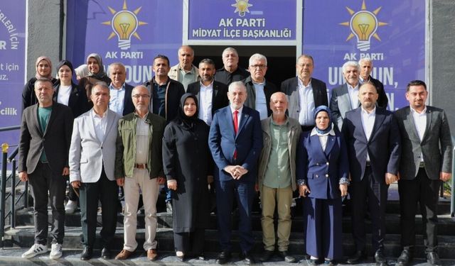 Türkmen Bakan Aydın Maruf kadim şehir Mardin'de