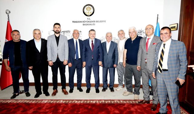 Hemşehri derneklerinden Başkan Genç'e ziyaret