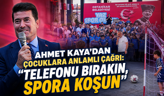Ortahisar'da yaz sporla başlıyor! 461 çocuk sahaya indi