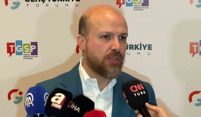 Bilal Erdoğan: 'Gençler, Türkiye'nin artık terörü geride bırakmasını istiyor'