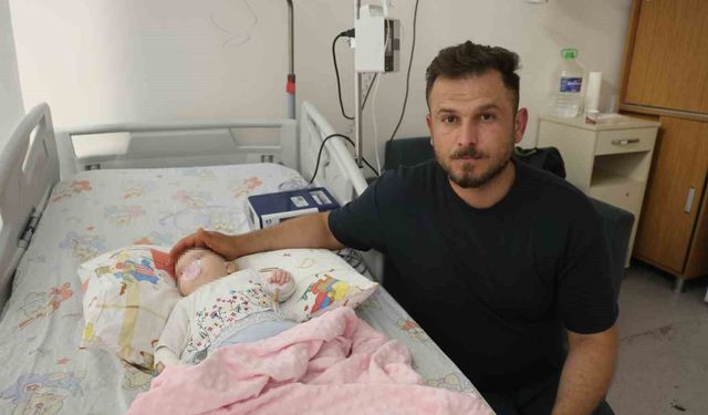 Serum çıkarılırken facia: Minik Hicran'ın parmağı koptu