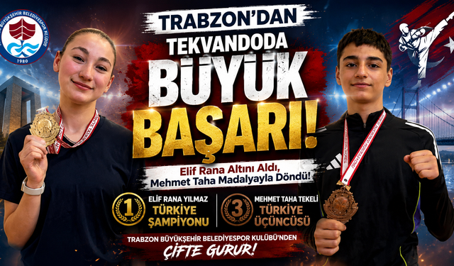 Trabzon'dan Türkiye'ye Tekvando damgası!